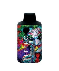 HaHa Psycho Punch High Potency Blend Delta 8 + THC-P + THC-X 3g Disposable By ELF THC