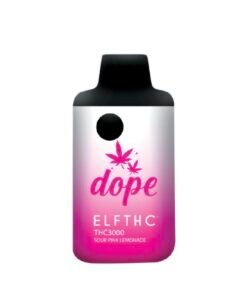 Sour Pink Lemonade High Potency Blend Delta 8 + THC-P + THC-X 3g Disposable By ELF THC