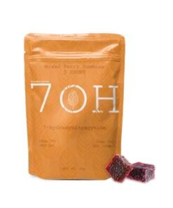7OH 7 Hydroxy Mixed Berry Gummies 50mg