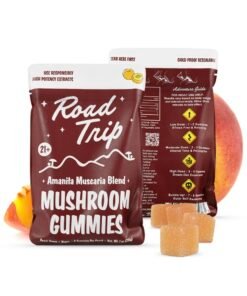 AMANITA MUSCARIA MUSHROOM GUMMIES – PEACH