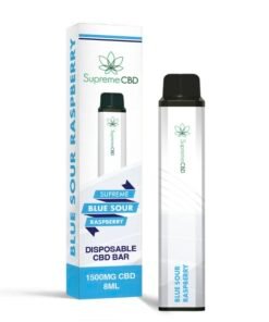 CBD Disposable Vape – Blue Sour Raspberry (1500mg)