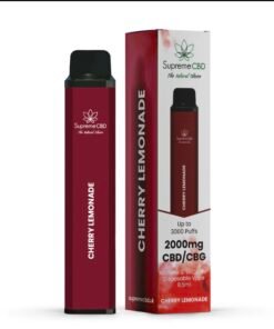 CBD Disposable Vape – Cherry Lemonade (2000mg)