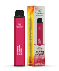 CBD Disposable Vape – Pineapple Raspberry Fusion (2000mg)
