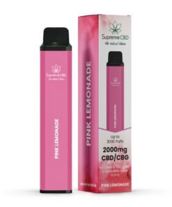 CBD Disposable Vape – Pink Lemonade (2000mg)