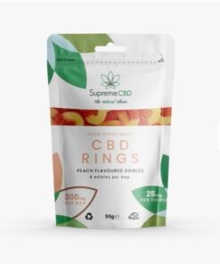 CBD Gummy Peach Rings Grab Bag (200mg)
