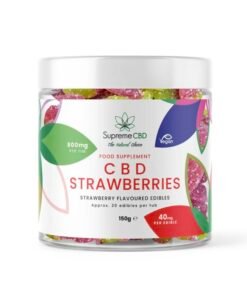 CBD Gummy Strawberries (800mg)