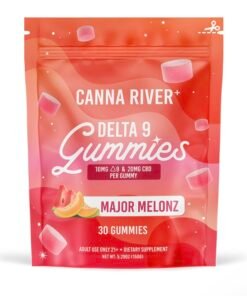 DELTA 9 THC GUMMIES WITH CBD – MAJOR MELONZ – CANNA RIVER