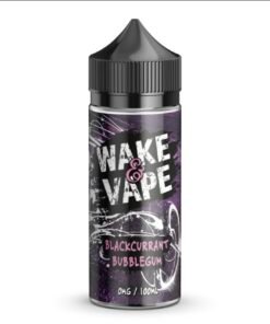 Wake & Vape Blackcurrant Bubblegum 100ml