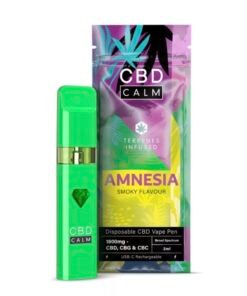 Amnesia – CBD Terpenes 1800mg Disposable Vape | CBD Calm