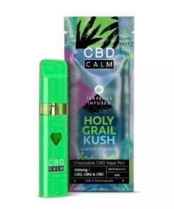 Holy Grail Kush – CBD Terpenes 1800mg Disposable Vape | CBD Calm