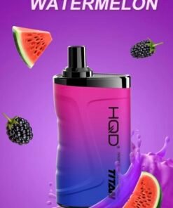 HQD TITAN RASPBERRY WATERMELON 7000 PUFFS