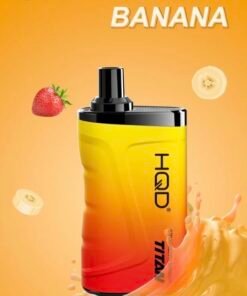HQD TITAN STRAWBERRY BANANA 7000 PUFFS