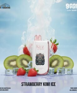 Kuz LUX 9000 Puffs Strawberry Kiwi Ice