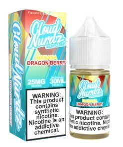 Cloud Nurdz Synthetic Salts Iced Banana Dragon Berry Nic Salt 30ml