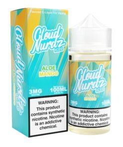 Cloud Nurdz Iced Aloe Mango TF 100ml Vape Juice
