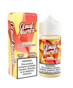 Cloud Nurdz Synthetic Banana Dragon Berry Vape Juice 100ml