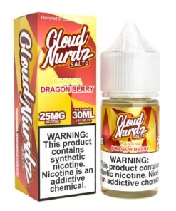 Cloud Nurdz Synthetic Salts Banana Dragon Berry Nic Salt Vape Juice 30ml