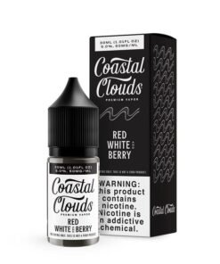Coastal Clouds Red White Berry Nic Salt Vape Juice 30ml