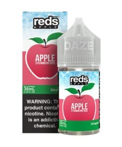 7 Daze Reds Salts Apple Strawberry Iced Nic Salt Vape Juice 30ml