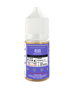 Blue Razz 30ml Nic Salt Vape Juice – Glas Basix