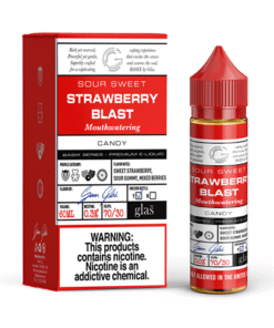 GLAS Basix Series Vape Juice Strawberry Gummy 60ml