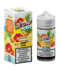 Hi-Drip Iced Island Orange 100ml Vape Juice