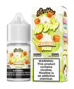 Hi-Drip Caramel Pear Nic Salt Vape Juice 30ml
