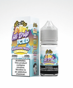 Hi-Drip Passionfruit Lemonade ICED 30ml Nic Salt Vape Juice