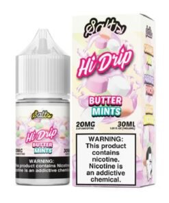 Hi-Drip Butter Mints ICED Nic Salt Vape Juice 30ml