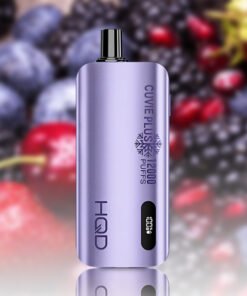 HQD Cuvie Slick Plus 12000 Puffs Blackberry Cherry Pomegranate
