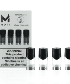 MOTI Refillable Replacement Pod Cartridges (Pack of 4)