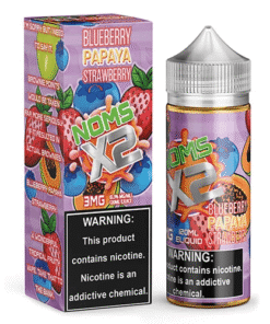 Blueberry Papaya Strawberry 120ml Vape Juice – Noms X2