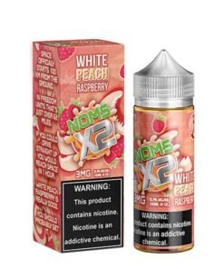 Noms X2 White Peach Raspberry 120ml Vape Juice