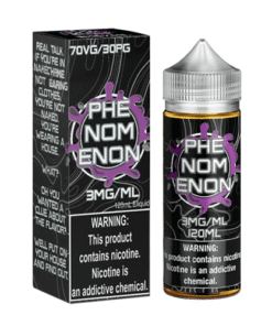 Phenomenon 120ml Vape Juice – Nomenon