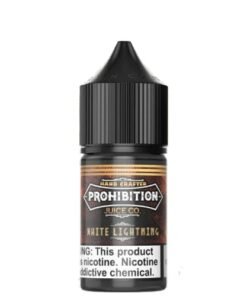 Prohibition Juice White Lightning 30ml Nic Salt Vape Juice
