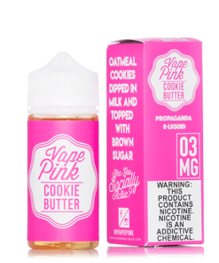 Vape Pink Cookie Butter 100ml TF Vape Juice