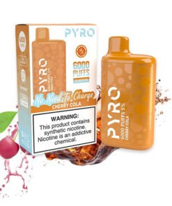 PYRO 6000 Puffs Cherry Cola
