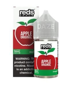 7 Daze Reds Salts Apple Original Nic Salt Vape Juice 30ml