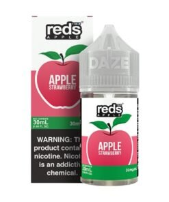 7 Daze Reds Salts Apple Strawberry Nic Salt Vape Juice 30ml