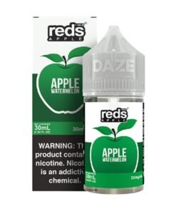 7 Daze Reds Salts Apple Watermelon Nic Salt Vape Juice 30ml