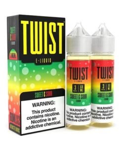 Sweet & Sour 2x 60ml (120ml) Vape Juice – Twist E-Liquids