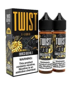 Tobacco Gold No.1 2x 60ml (120ml) Vape Juice – Twist E-Liquids