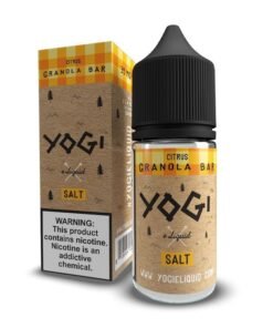 Yogi Salts Citrus Granola Nic Salt Vape Juice 30ml