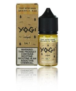 Yogi Salts Peanut Butter Banana Granola Bar 30ml Nic Salt Vape Juice