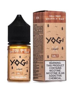 Yogi Vanilla Tobacco Granola Bar 30ml Nic Salt Vape Juice
